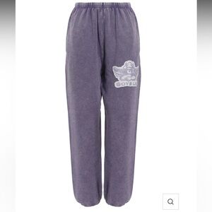New with tags. Boys lie purple sweatpants women’s medium